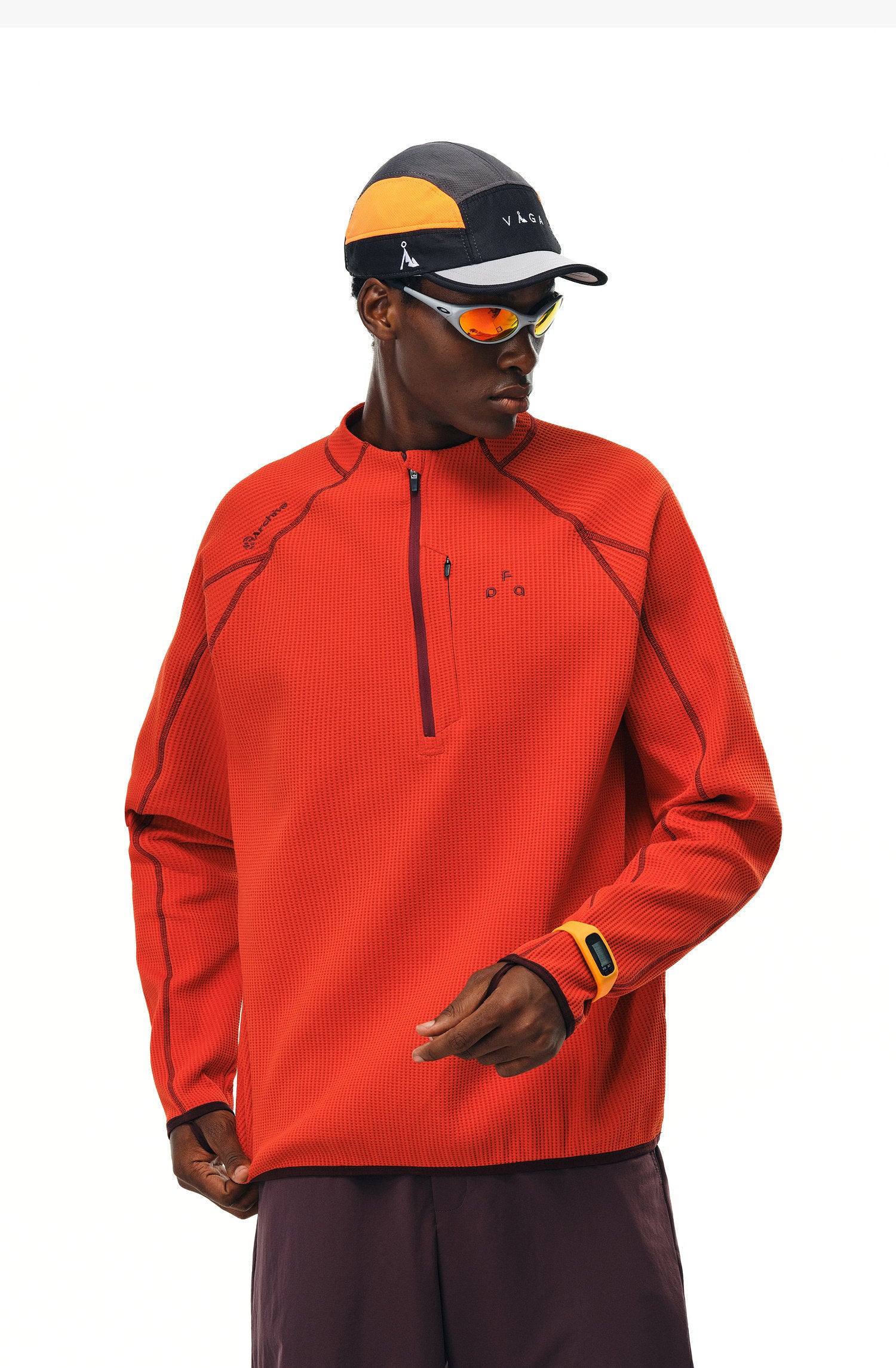 Quick-Dry UPF50+ Half-Zip Active Long Sleeve Top – Unisex | FPA