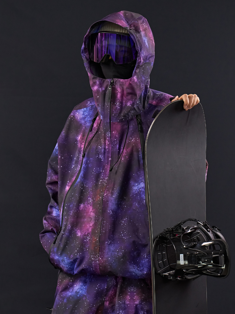 GlideFlow Galactic 3-Layer Shell Ski Jacket - Unisex | Doorek