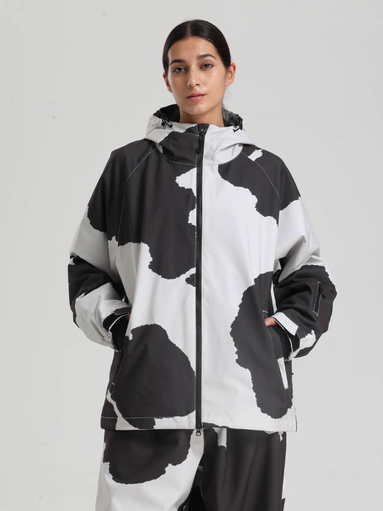 Bold Cow Print 20K Snow Jacket - Women's | Gsou Snow