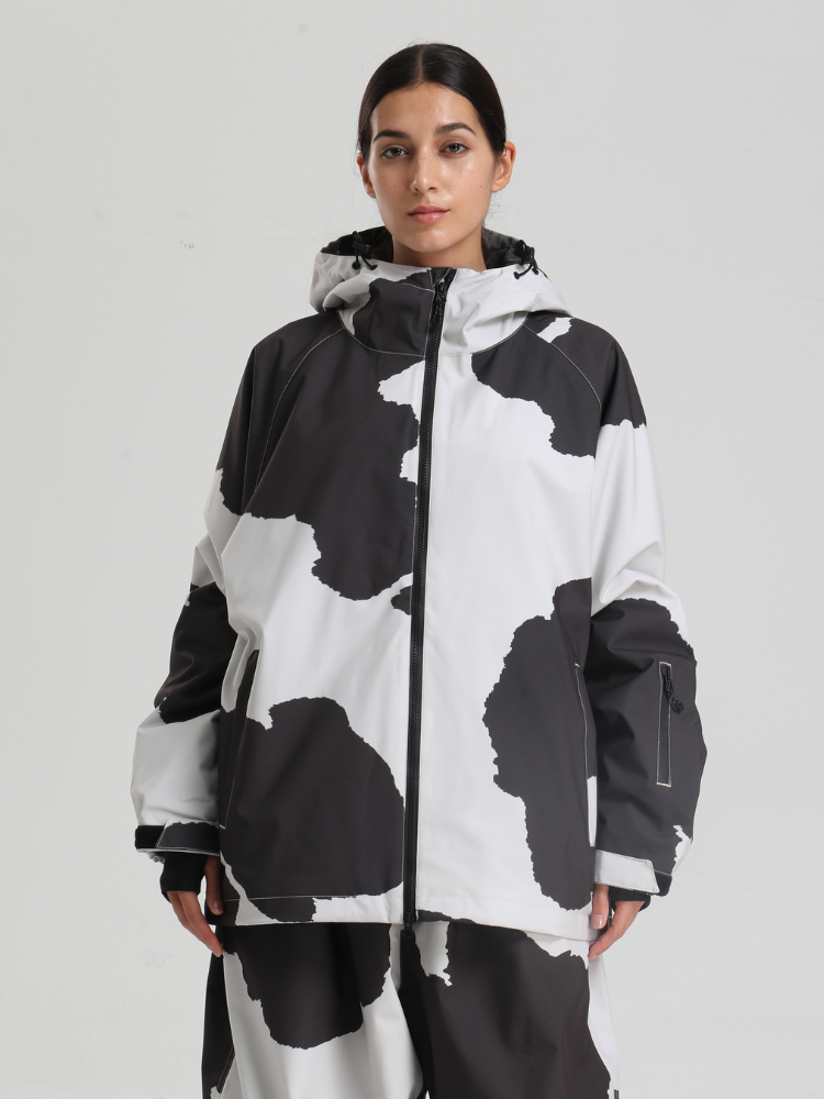 Bold Cow Print 20K Snow Jacket - Women's | Gsou Snow
