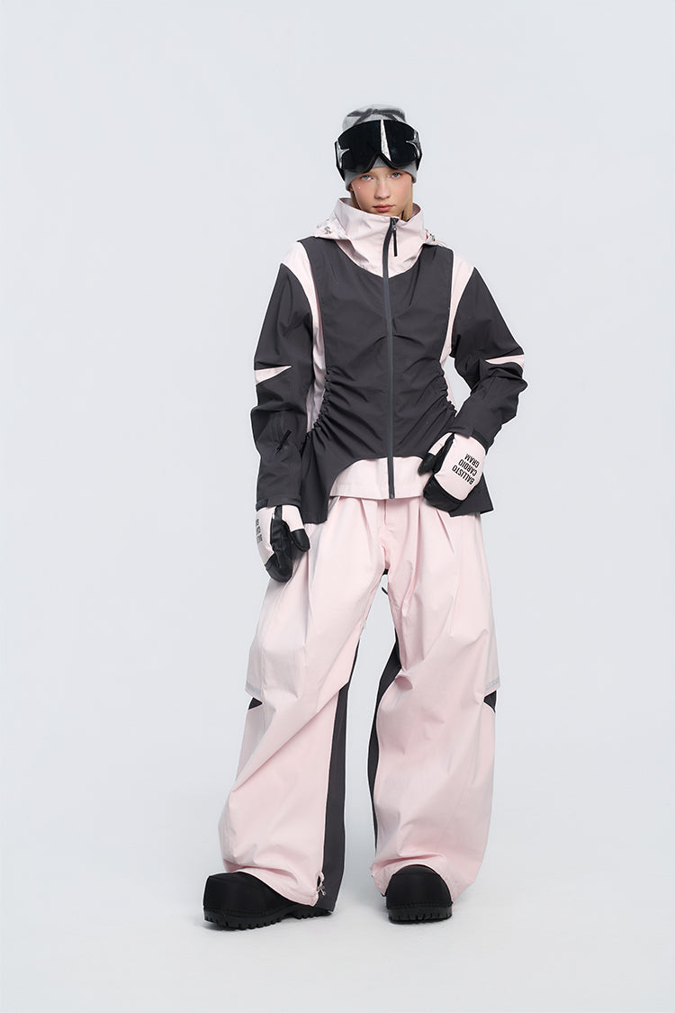 Ballet Bound Pink Baggy Ski Pants - Women's| BCG