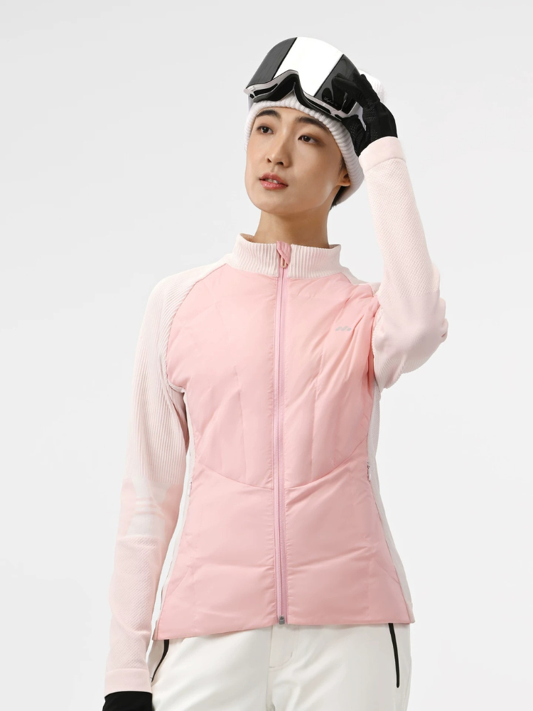 90% White Duck Down Hybrid Ski Midlayer – Women's| High Experience