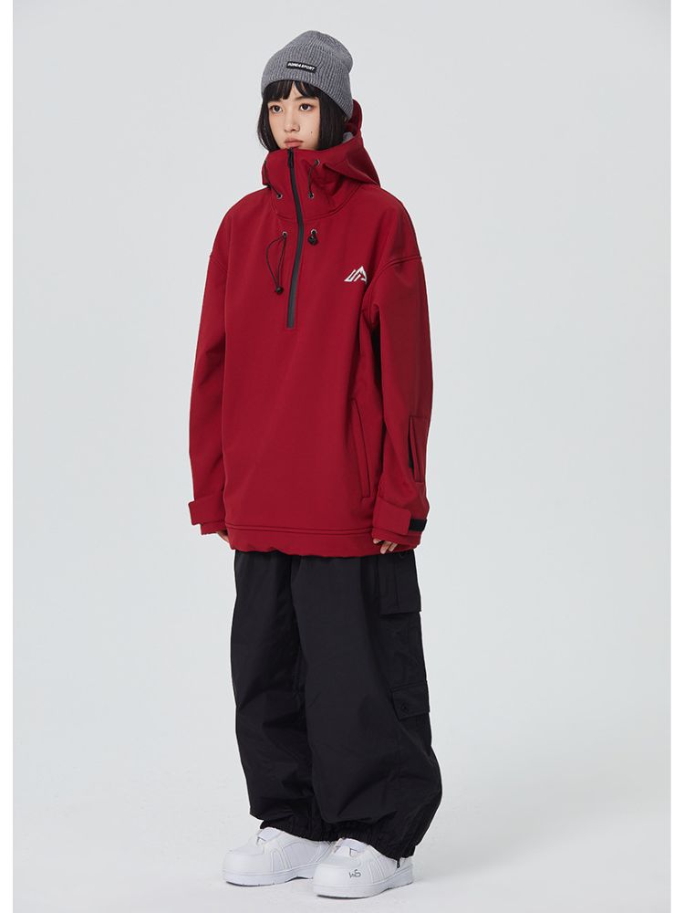 Basic Chic Half-zip Insulated Hoodie - Unisex | Searipe