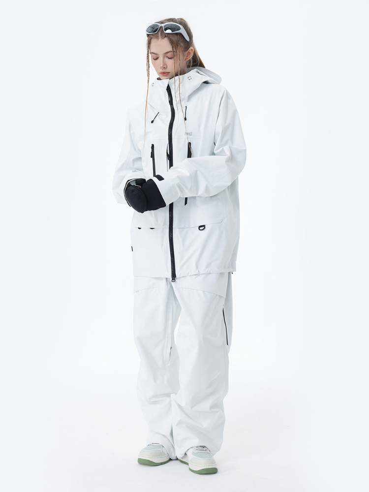 Dermizax 3L RECCO® Shell Ski Jacket – Unisex | POMT