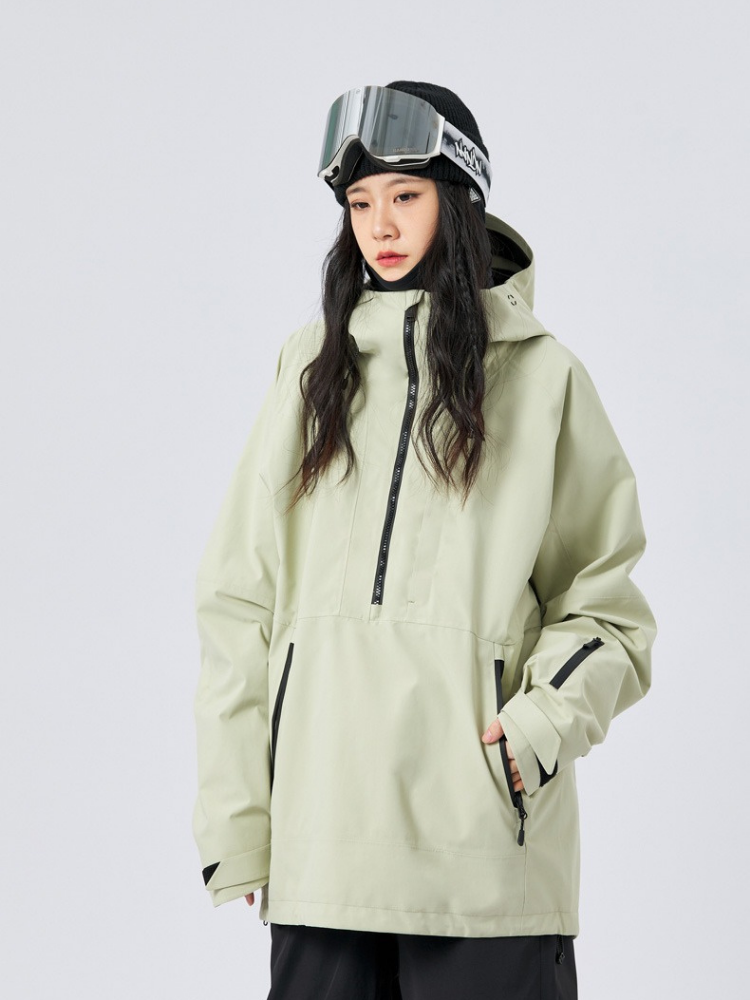 Shield Lite 3L Half-Zip Shell Jacket – Unisex | NANDN