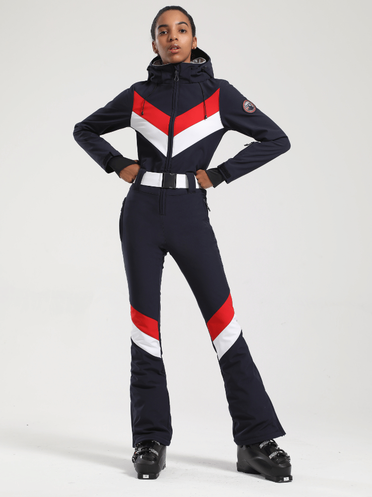 Alpine Grace Slim Ski One-Piece - Women's | Gsou Snow