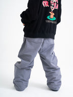 Grey Baggy Snow Pants - Women's | TRICKER