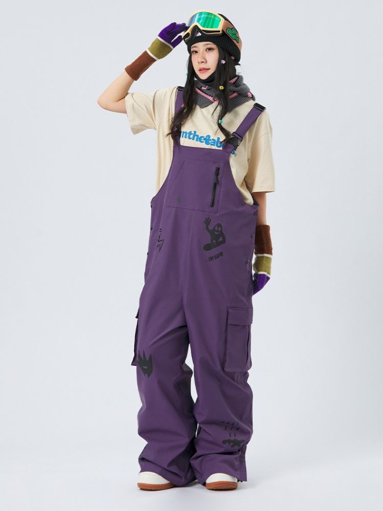 Graffiti 10K Baggy Bib Pants – Unisex | NANDN