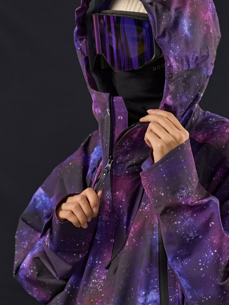 GlideFlow Galactic 20K/10K 3-Layer Shell Baggy Ski Suit - Unisex | Doorek