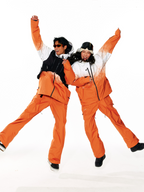 Alpine Teflon Suspender Orange Pants - Unisex | LITAN