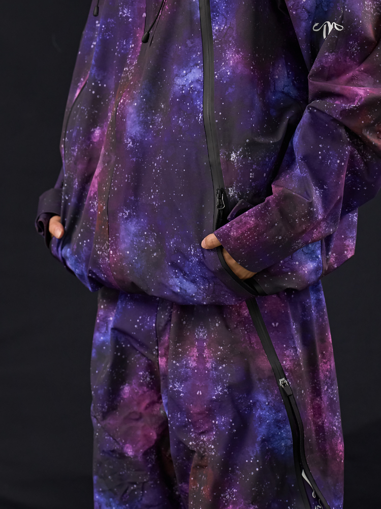 GlideFlow Galactic 20K/10K 3-Layer Shell Baggy Ski Suit - Unisex | Doorek
