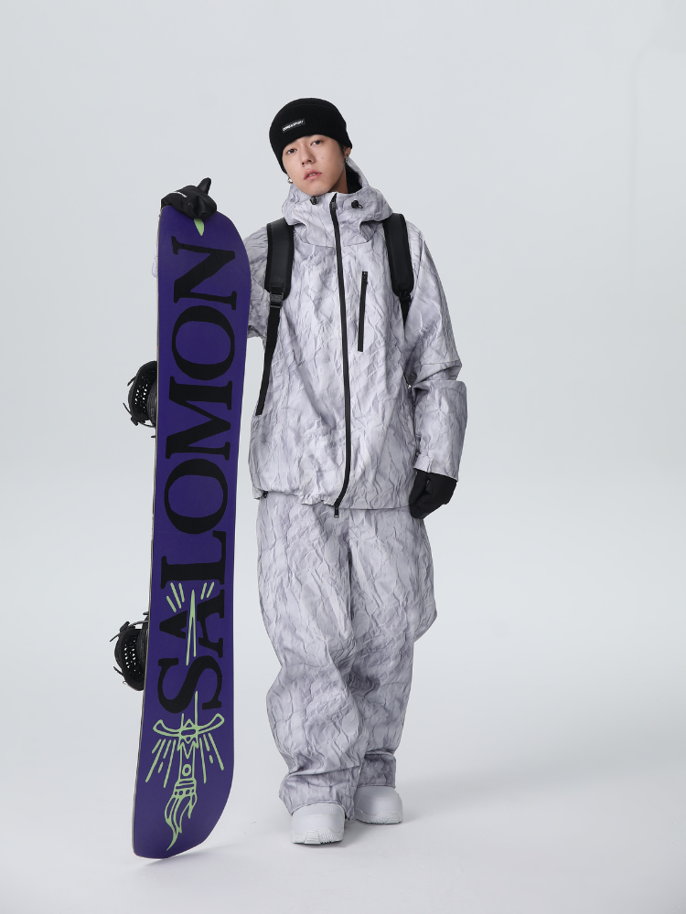 Denim Drift Baggy Insulated Snow Suit - Men's | Searipe