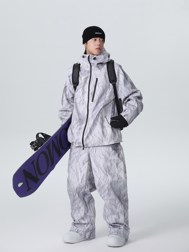 Searipe Denim Drift Baggy Snow Suit - Men's