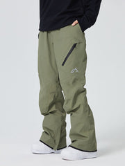 [Clearance] Diagonal Zipper Snow Pants - Unisex | Searipe