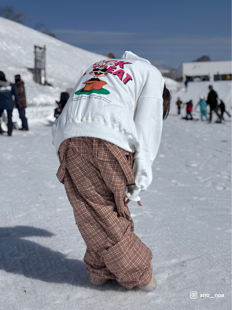 Molocoster Checkered Insulated Snow Pants – Unisex