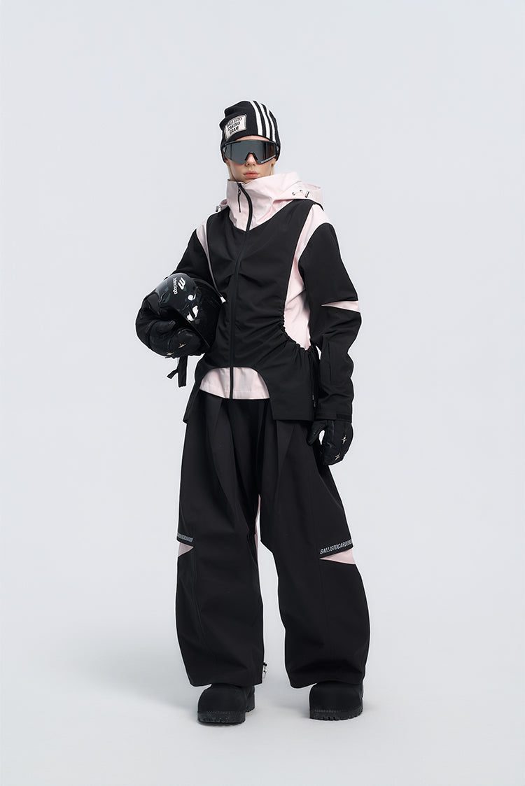 Ballet Bound Pink Baggy Ski Pants - Women's| BCG