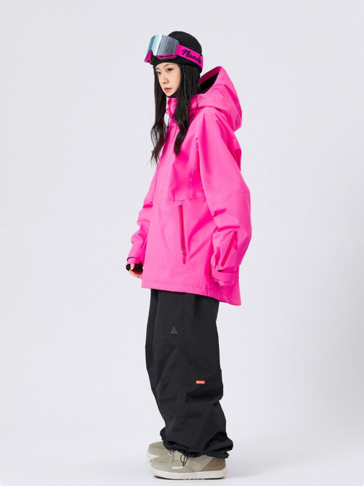 Shield Lite 3L Half-Zip Shell Jacket – Unisex | NANDN