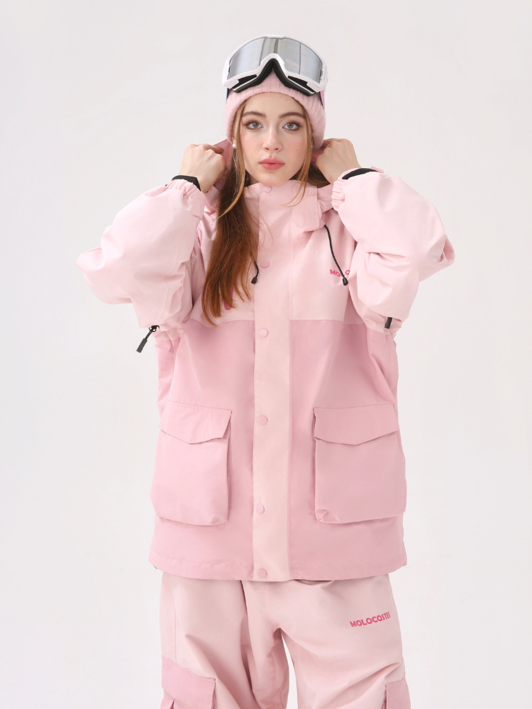 Molocoster Patchwork Dopamine Ski Suit – Unisex