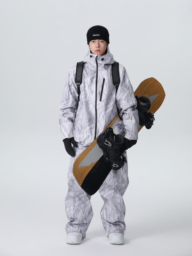 Denim Drift Baggy Insulated Snow Suit - Men's | Searipe