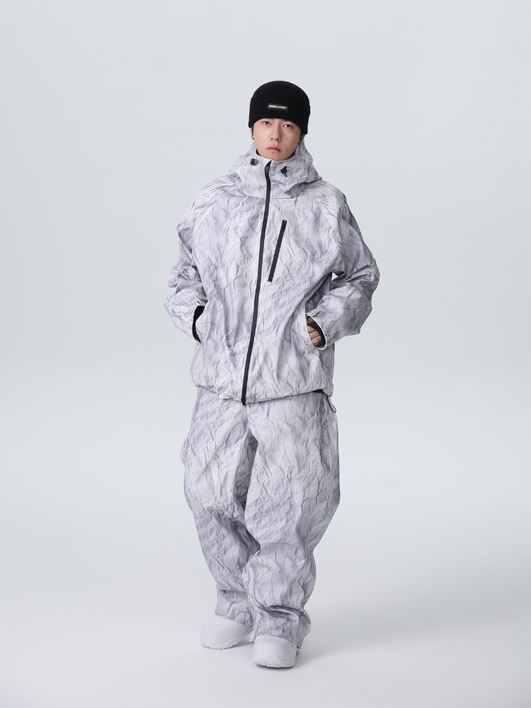 Searipe Denim Drift Baggy Snow Suit - Men's
