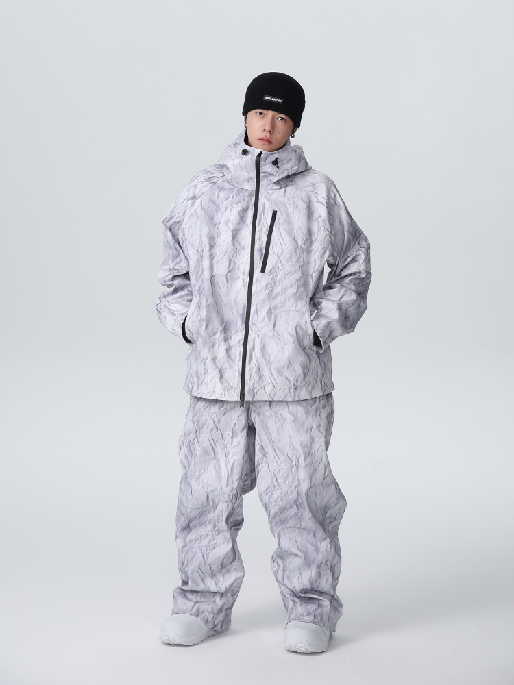Denim Drift Baggy Insulated Snow Suit - Men's | Searipe