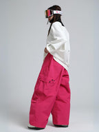 Baggy Loose Fit Cargo Snowboard Pants - Unisex | Gsou Snow
