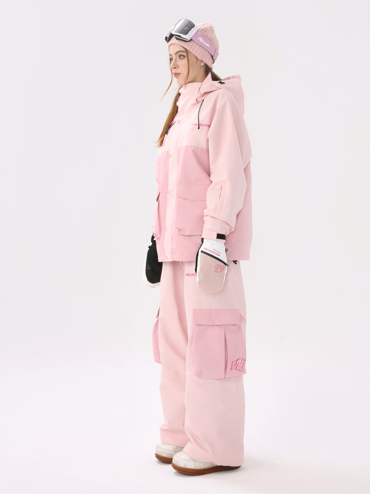 Molocoster Patchwork Dopamine Ski Suit – Unisex
