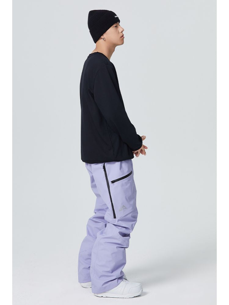 Side Zipper Snow Pants - Men's | Searipe
