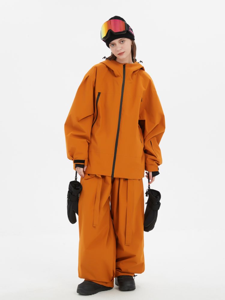 Suspender Baggy Snow Pants - Unisex | Doorek