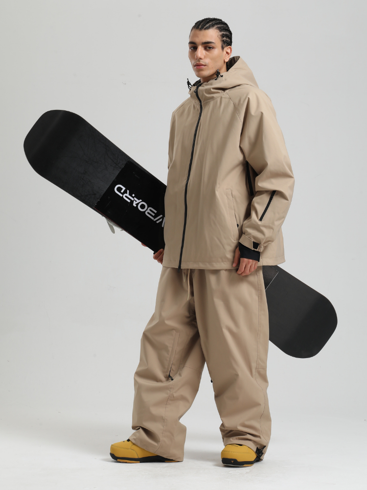 Sleek Oversized 20K Snow Jacket - Men's | Gsou Snow