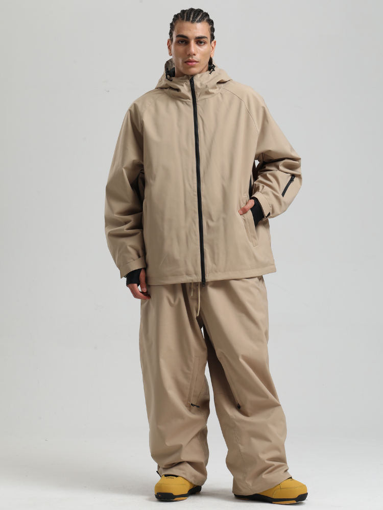 Sleek Oversized Snow Suit - Men's | Gsou Snow