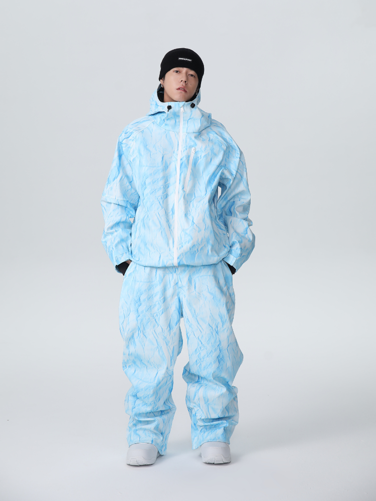 Denim Drift Baggy Insulated Snow Suit - Men's | Searipe
