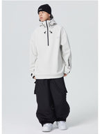 Basic Chic Half-zip Insulated Hoodie - Unisex | Searipe