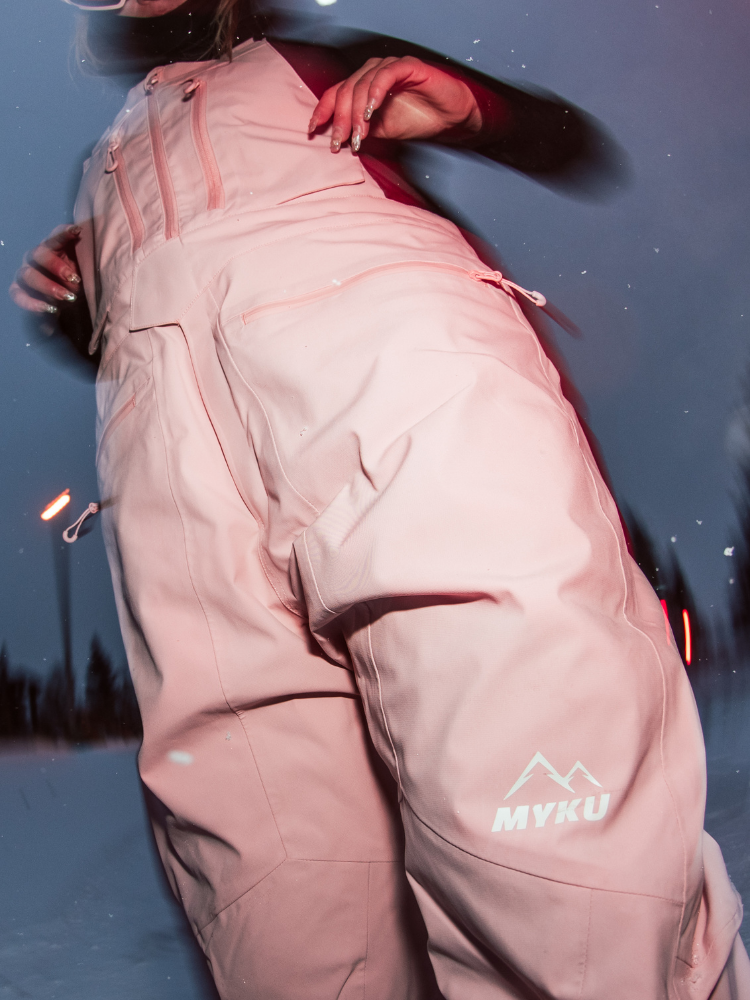 Arctic 3L Fleece-Lined 20K/10K Snow Bibs - Unisex | MYKU