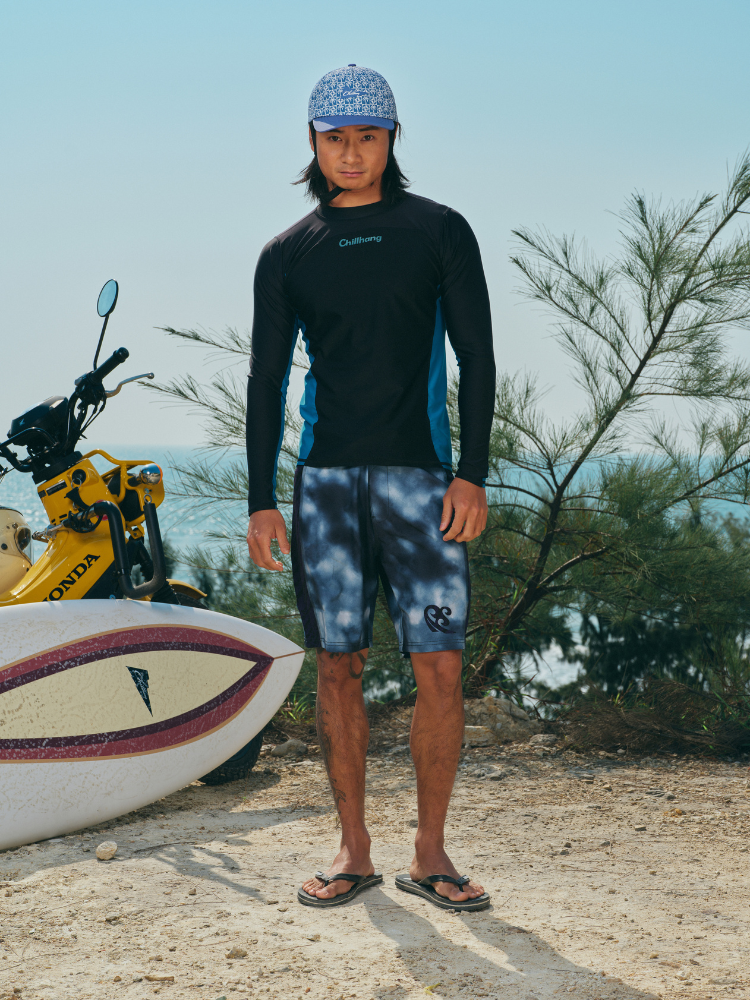 UPF50+ Colorblock Performance Rash Guard – Men's | ChillHang