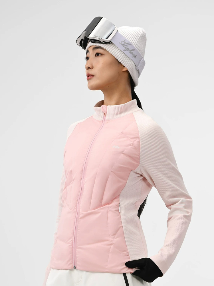90% White Duck Down Hybrid Ski Midlayer – Women's| High Experience