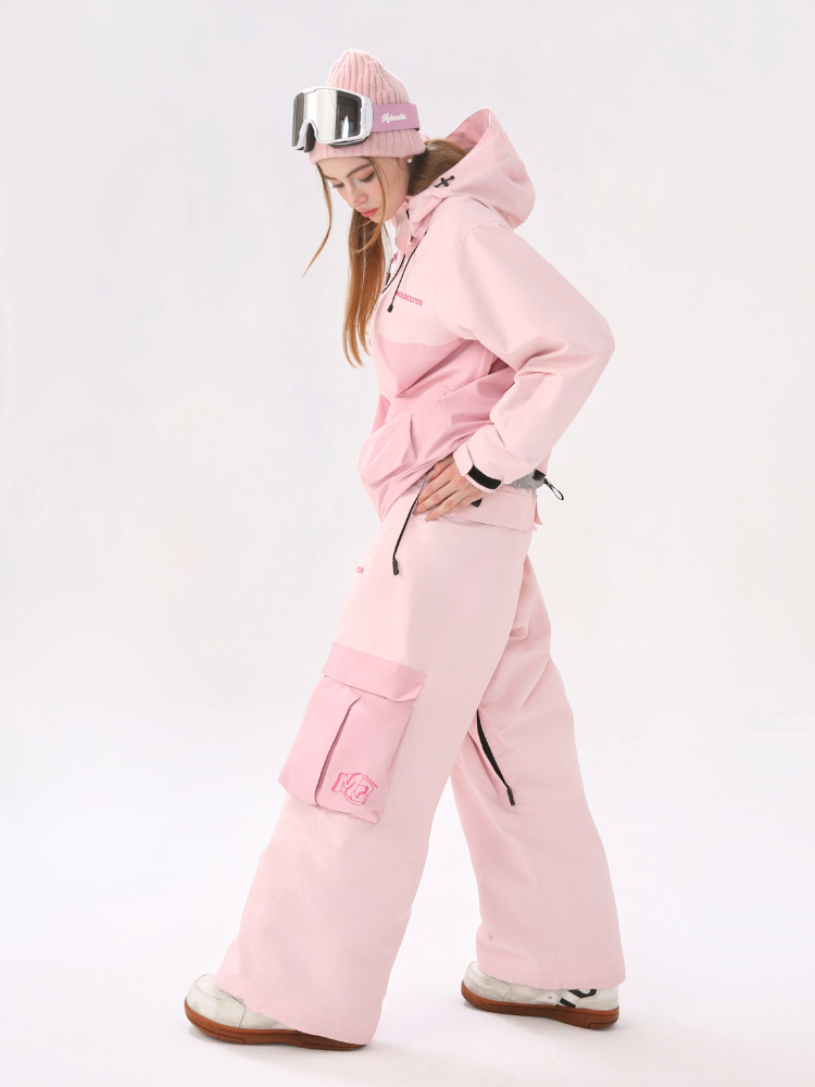Molocoster Patchwork Dopamine Ski Suit – Unisex