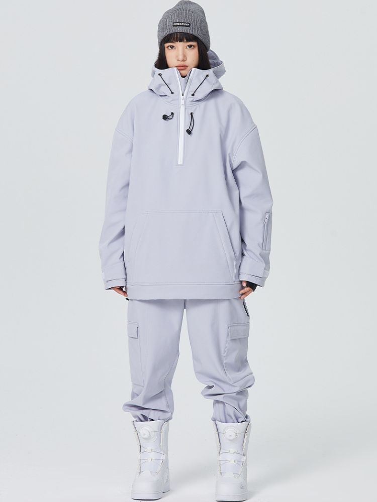 Stand-up Collar Snow Suit - Unisex | Searipe