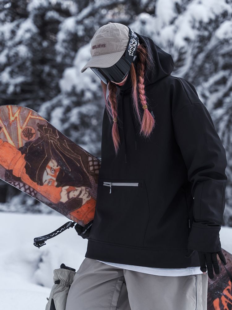 Chic Zip-Pocket 10K Hoodie – Women's | NANDN