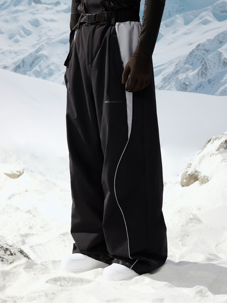 Pulse 3L Insulated Baggy Ski Pants – Unisex | High Experience