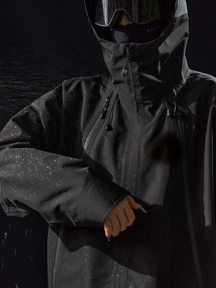 GlideFlow Baggy Shell Ski Jacket – Unisex | Doorek