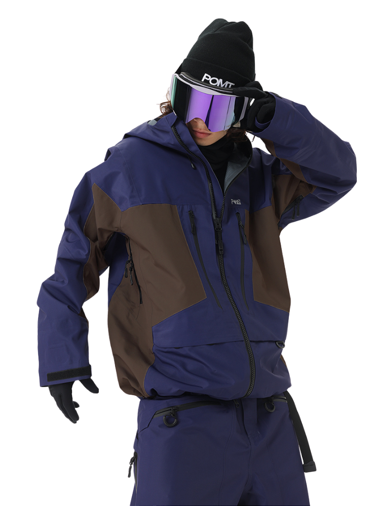 Aurora 3L RECCO® All-Mountain Shell Ski Jacket – Unisex | POMT