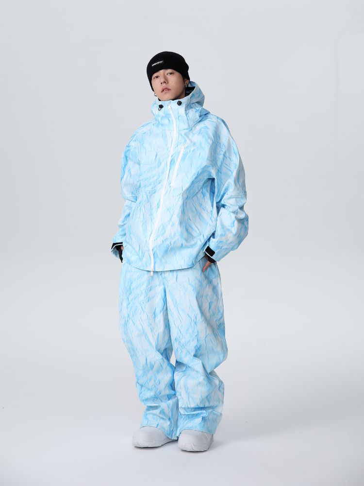 Denim Drift Baggy Insulated Snow Suit - Men's | Searipe