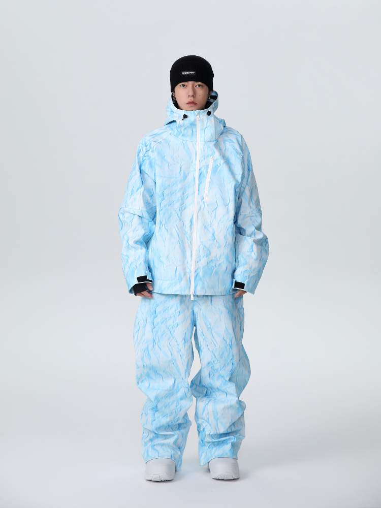 Denim Drift Baggy Insulated Snow Suit - Men's | Searipe