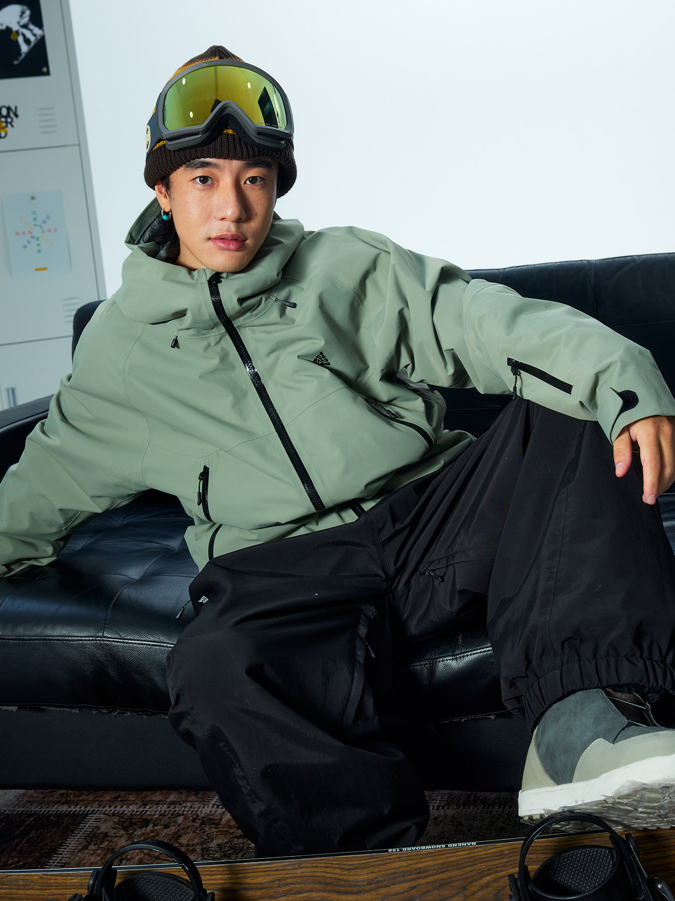 3L Mirage Fleece-Lined Baggy Ski Pants – Unisex| NANEND