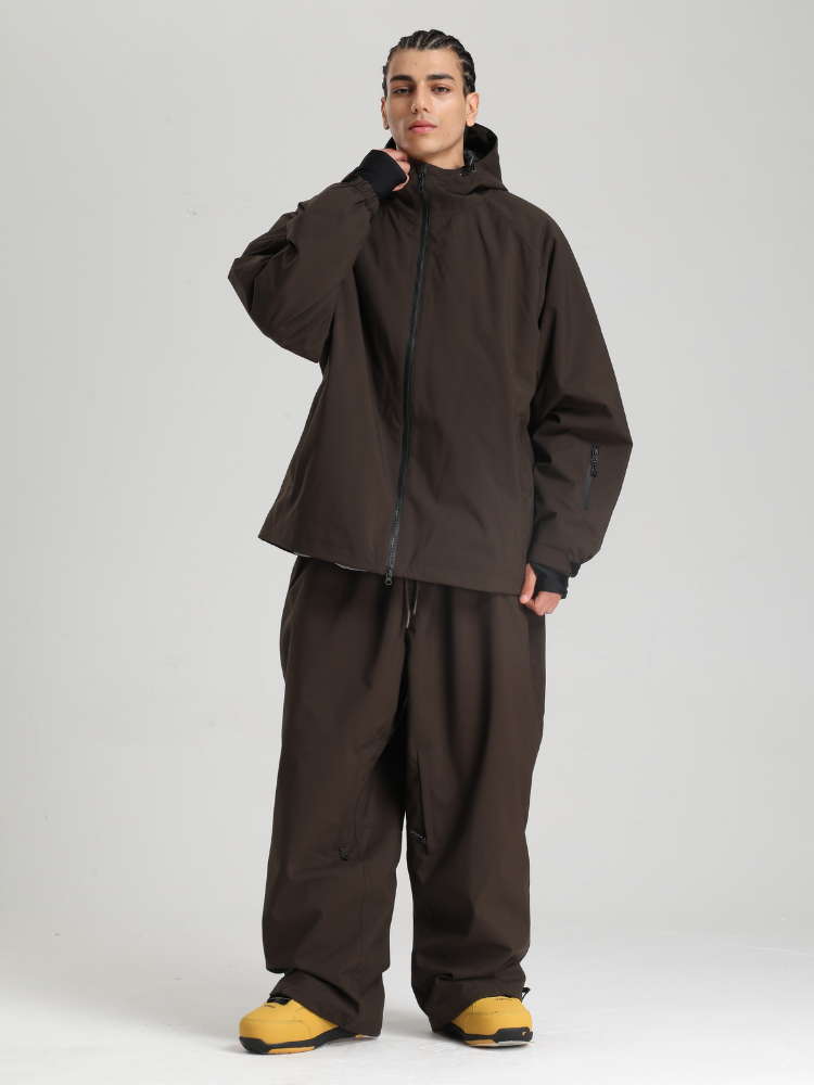 Sleek Oversized Snow Suit - Men's | Gsou Snow