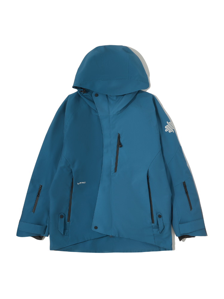 LITAN Gradient Color Mountain Snow Jacket - Women's
