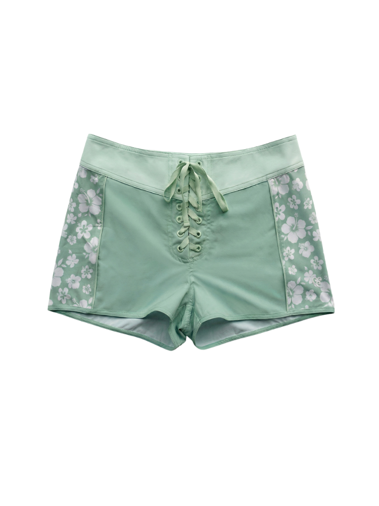 Floral Print Quick-Dry Surf Board Shorts – Women's | ChillHang