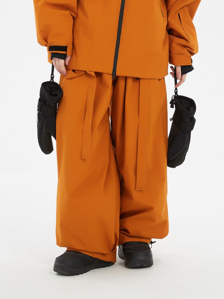 Suspender Baggy Snow Pants - Unisex | Doorek