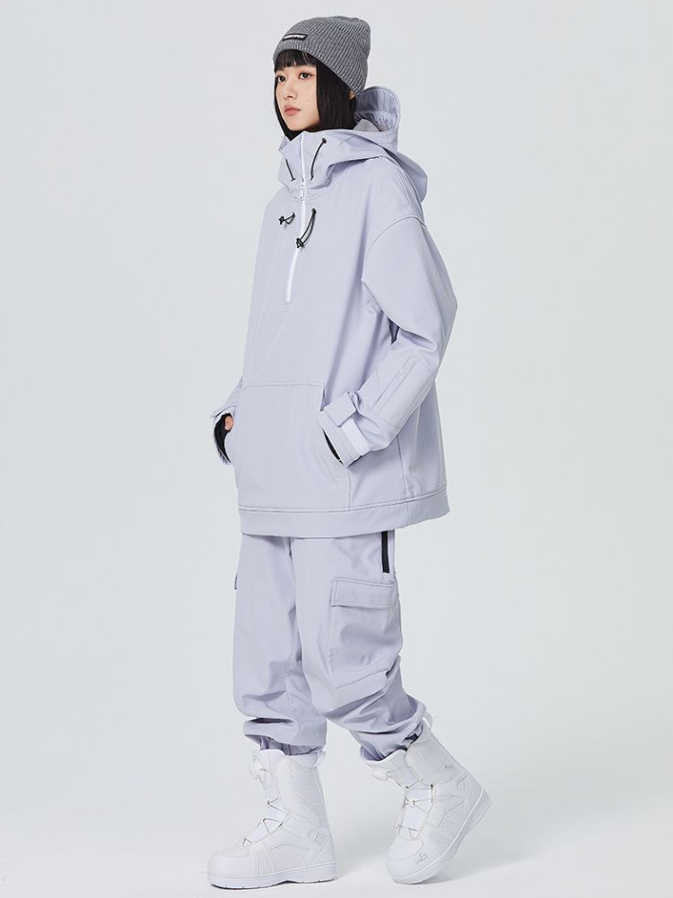 Stand-up Collar Snow Suit - Unisex | Searipe